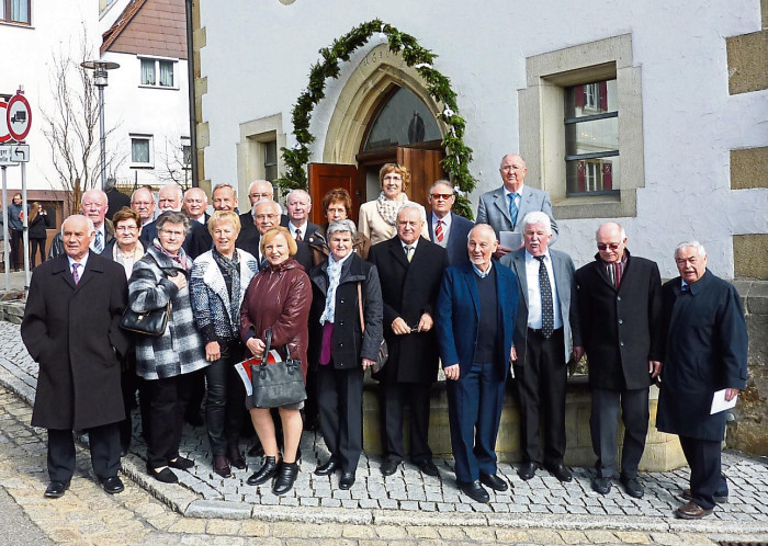 Diamantene Konfirmation in Neckarhausen Nürtingen Nürtinger Zeitung