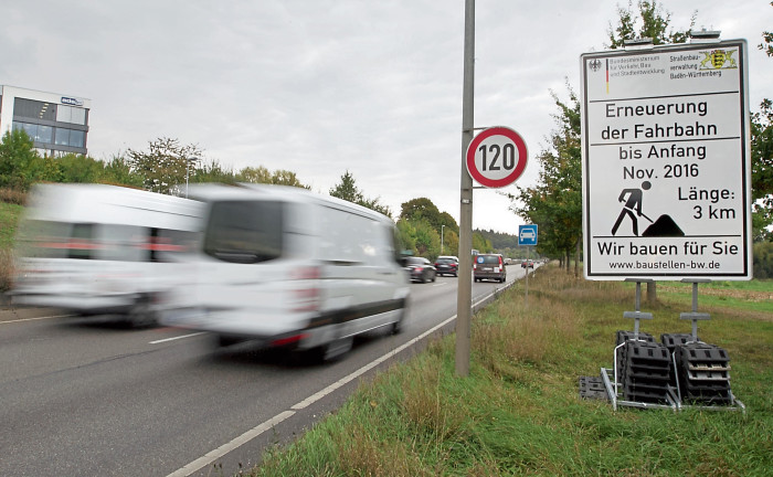 An Der B 313 Wird Wieder Gebaut - Nürtingen - Nürtinger Zeitung - Ntz.de