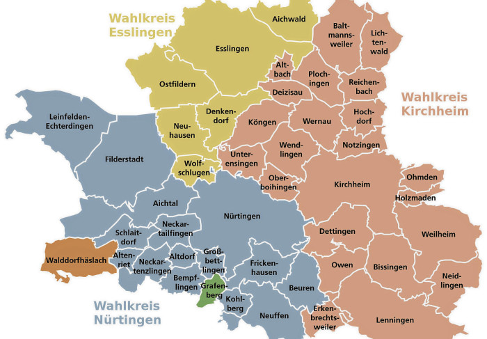 38 Kandidaten Im Kreis Esslingen Für Die Landtagswahlen - Landtagswahl ...