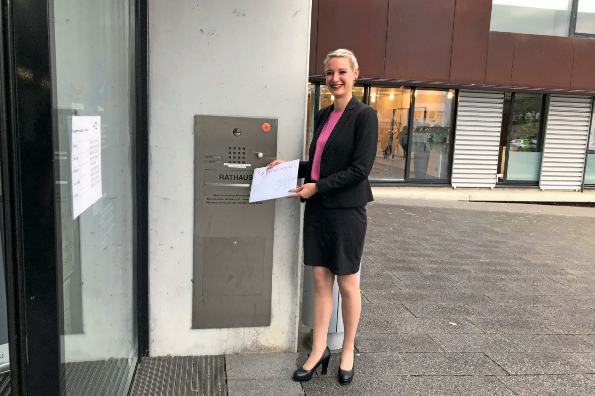Die erste Kandidatin für die Bürgermeisterwahl in Wernau Wernau