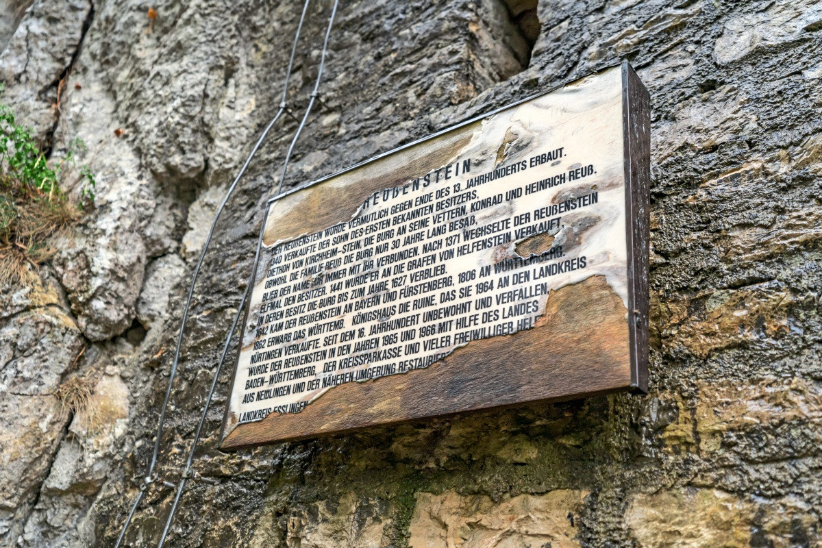 Burgruine Reußenstein bei Neidlingen Wo einst der letzte Luchs