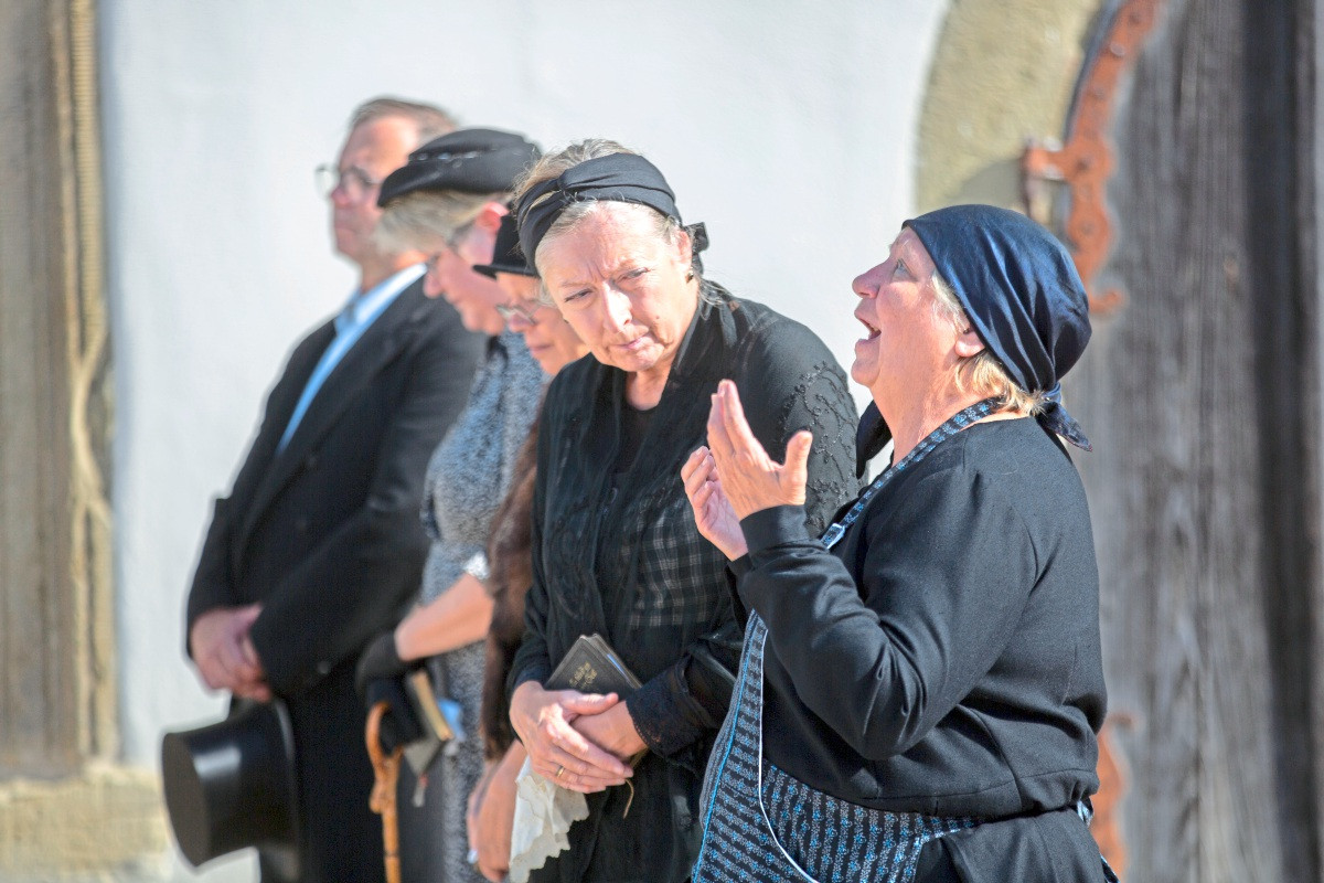 Zeitreise und Schwabenbohne: Der Sonntag im Freilichtmuseum Beuren