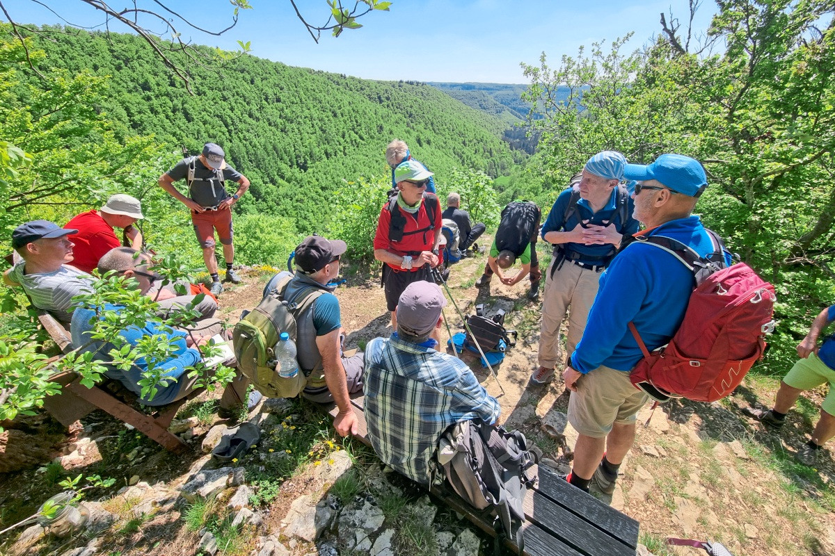 24-hour hike organized by the DAV Nürtingen: Hike until your socks smoke