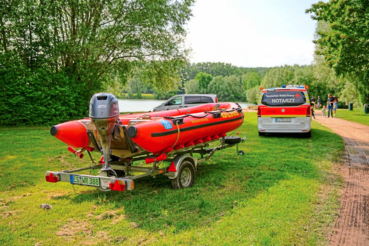 Search for missing person at Aileswasensee in Neckartailfingen called off