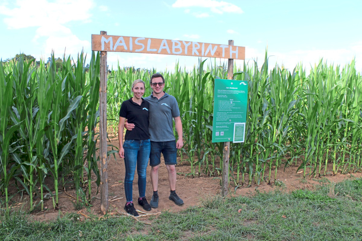 Unterensingen now has a corn maze