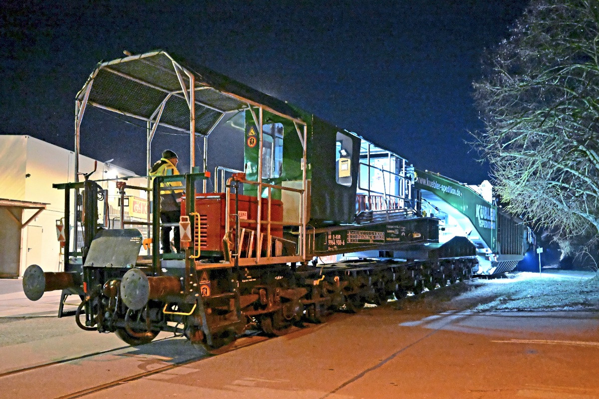 285 tons roll into the Wendlingen substation