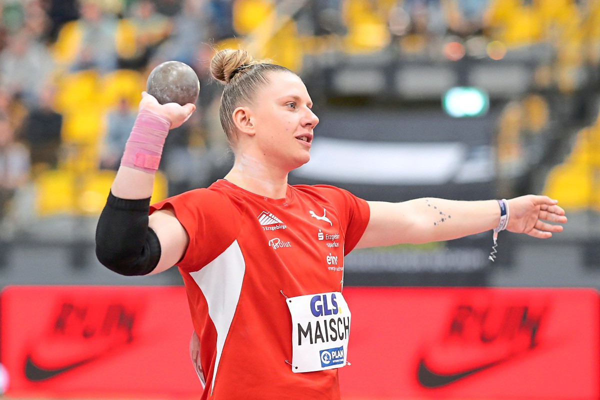 Katharina Maisch wins silver at German Indoor Championships