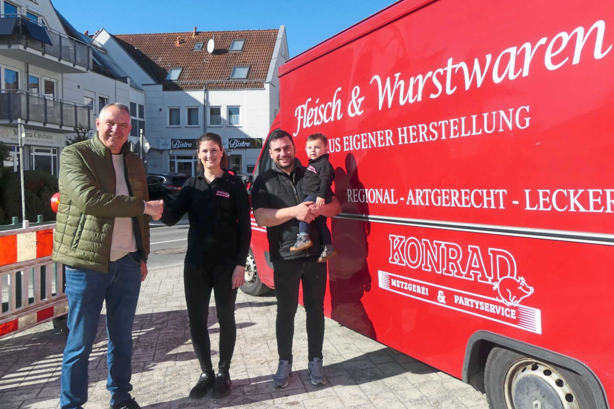 The new locations of the butcher's mobile unit in Grafenberg ...