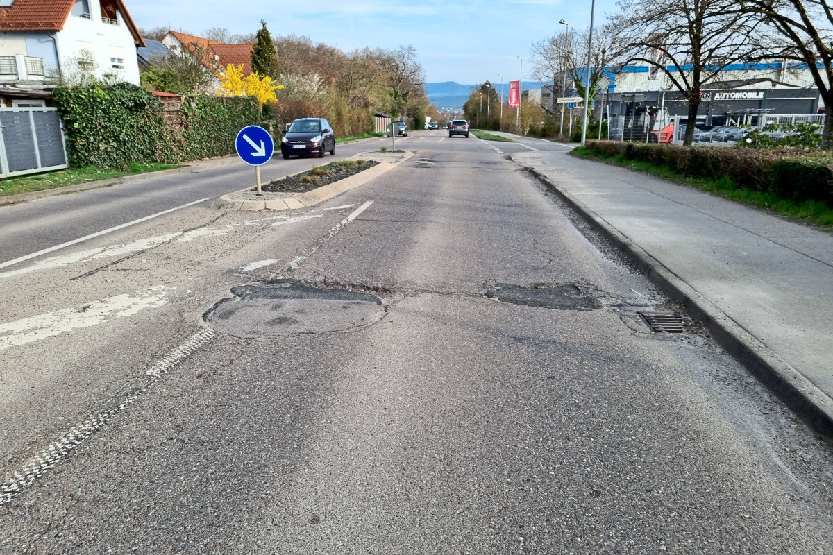 L1205 in Wolfschlugen becomes a permanent construction site