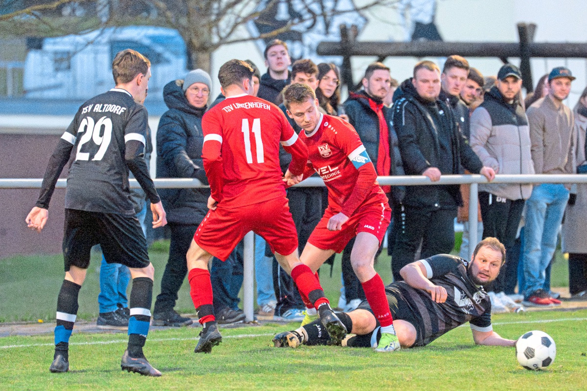 Relegation battle between Altdorf and Linsenhofen ends in a draw