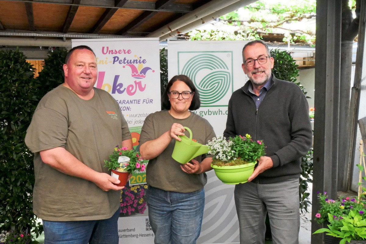 The balcony plant of the year 2026 was christened in Bempflingen