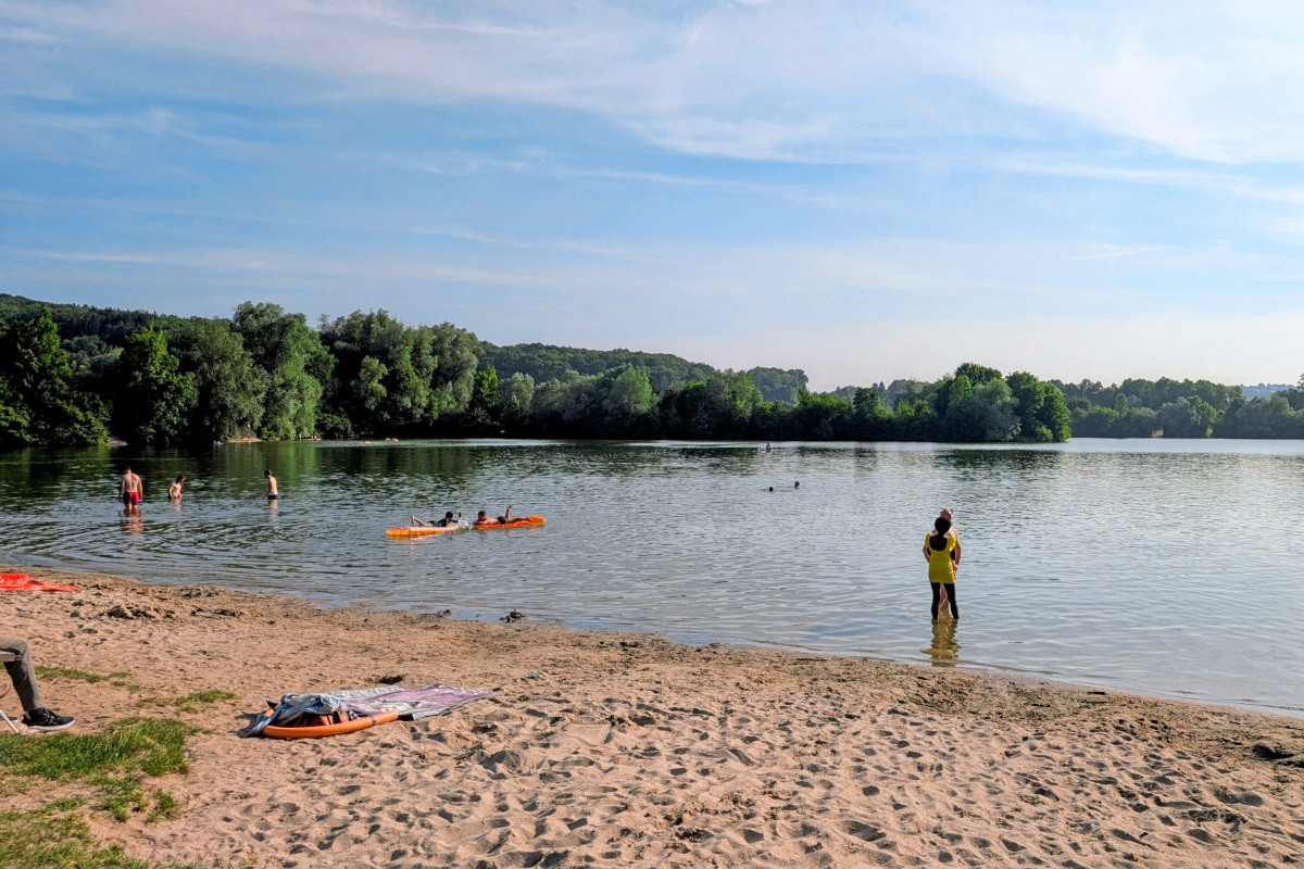 Lake Aileswasen in Neckartailfingen is off-limits again on May 1st