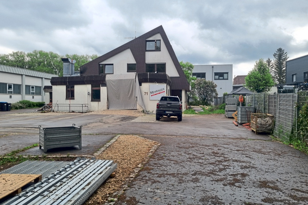 Was passiert gerade in der ehemaligen Silberdistel in Unterensingen?