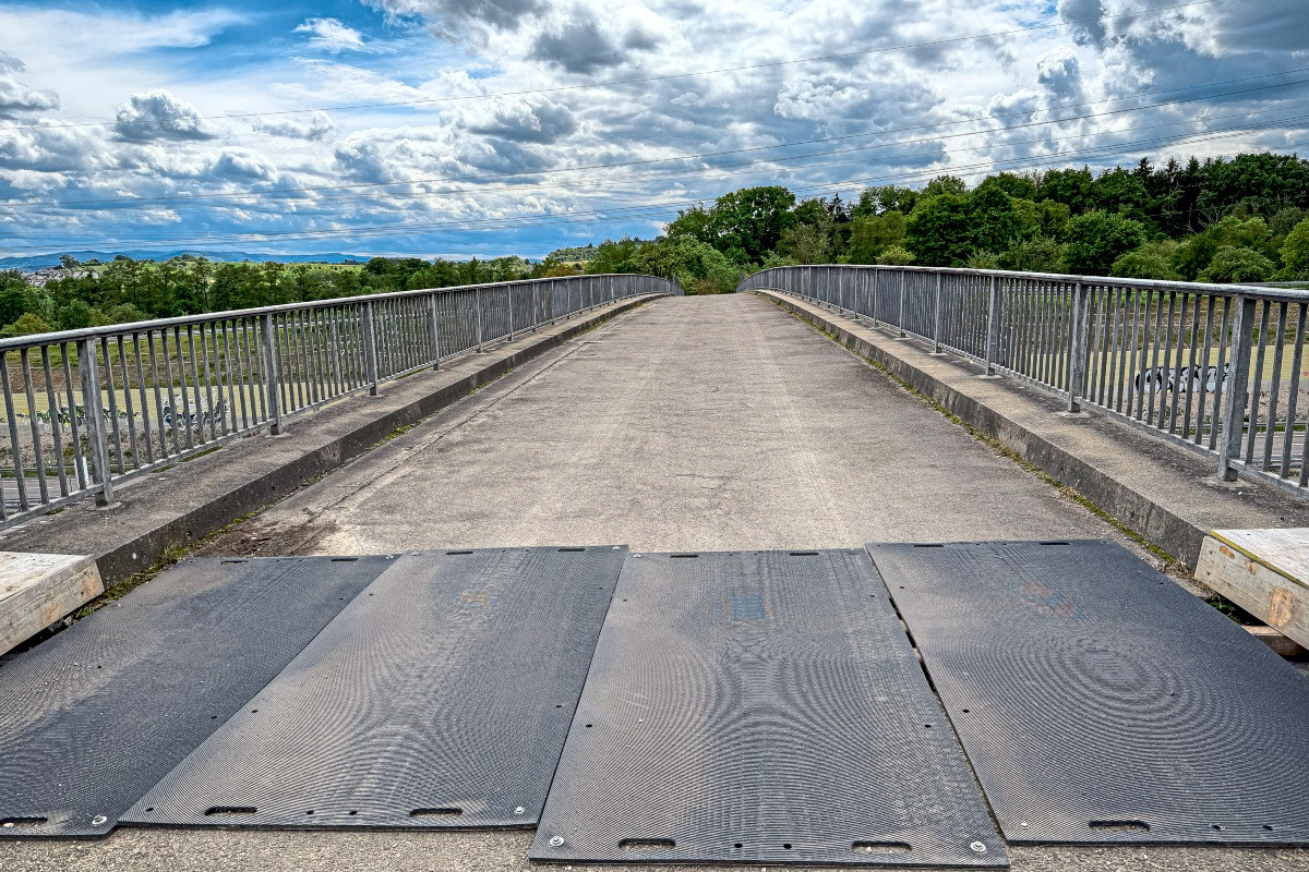 Brücke über A8 bei Köngen wird saniert: Sperrung bis Mitte Juli