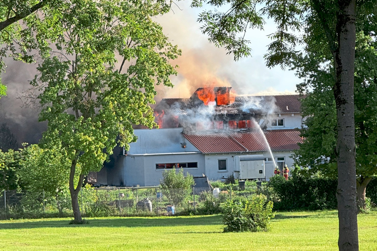 Brand Feuerwehrmagazin Unterensingen: Das sagt die Polizei