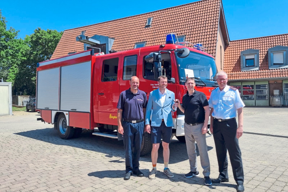 Nach Brand des Feuerwehrhauses: Schnelle Hilfe für die Feuerwehr ...
