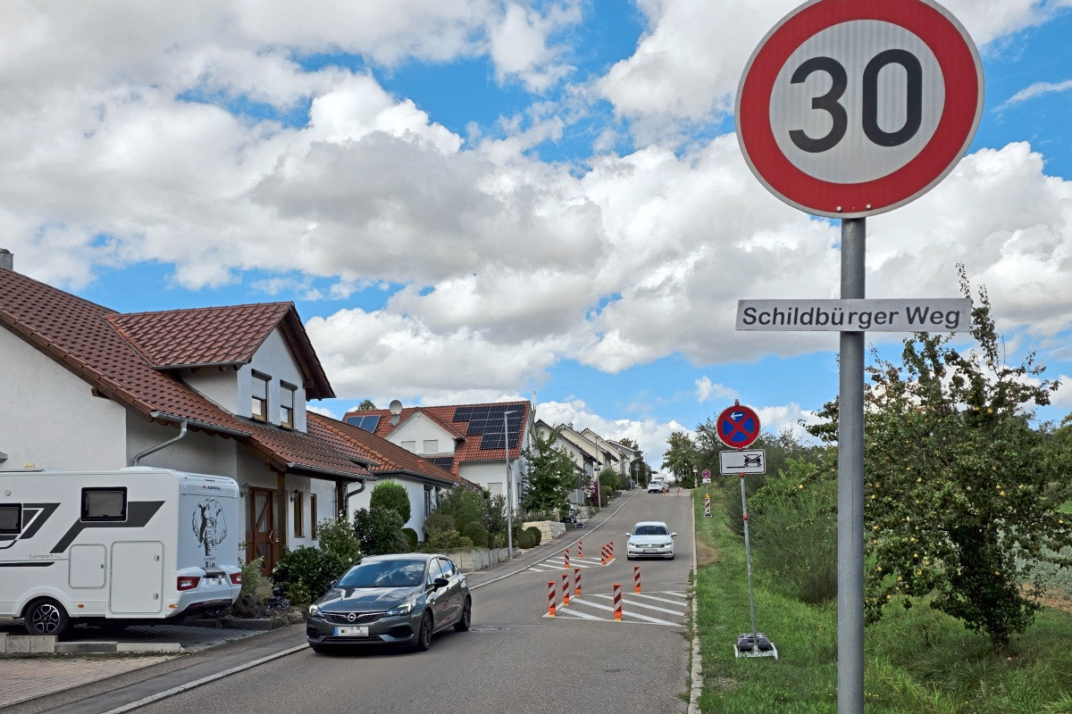 Slalom course angers residents in Raidwangen