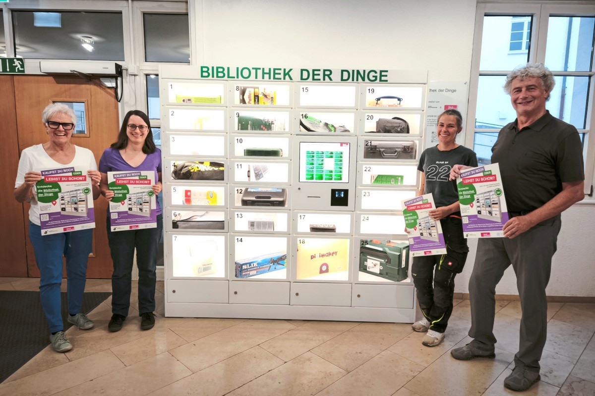 What you can borrow from the Library of Things in Nürtingen