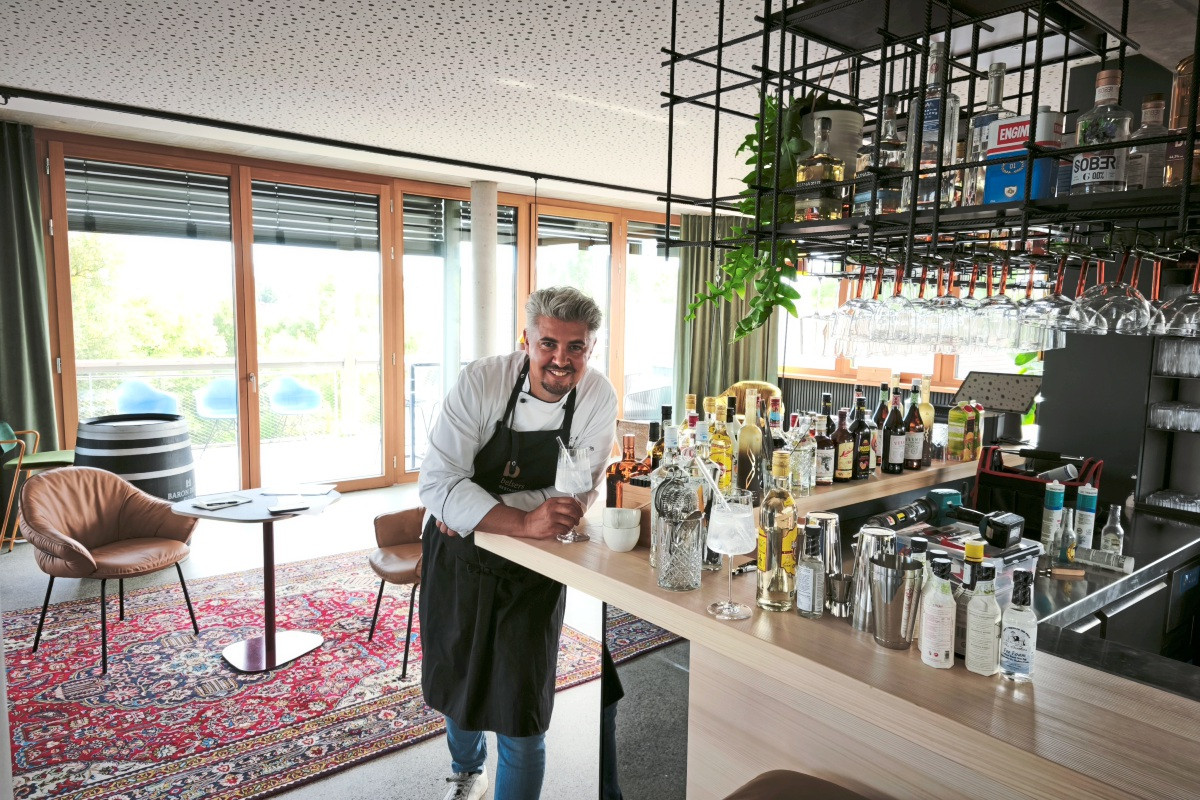 High above the Neckar: Belser's 