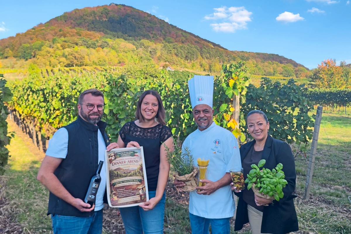 Italy meets Swabia: New dinner evening with a surprise menu in Beuren.