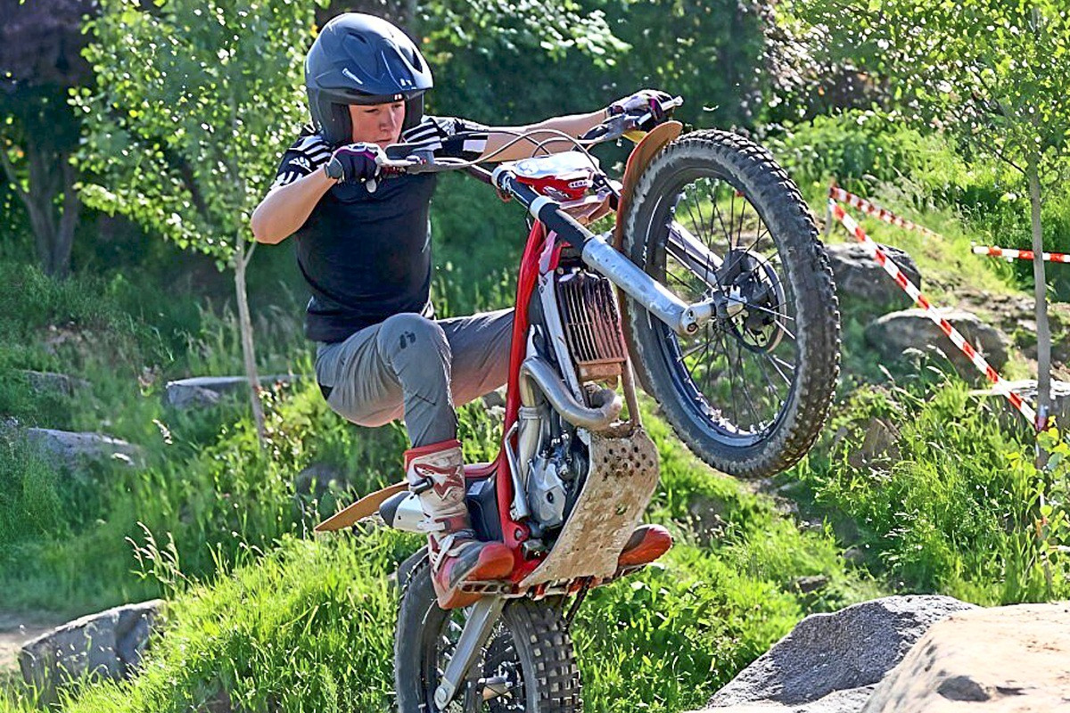 Motorcycle Trial: Germany's young elite compete in Frickenhausen
