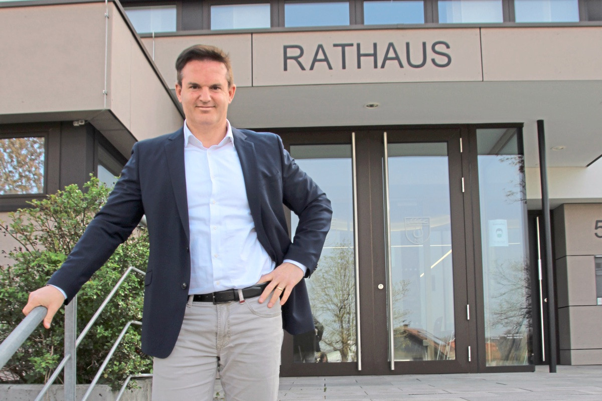 Sven Haumacher will step down as mayor of Notzingen in 2027